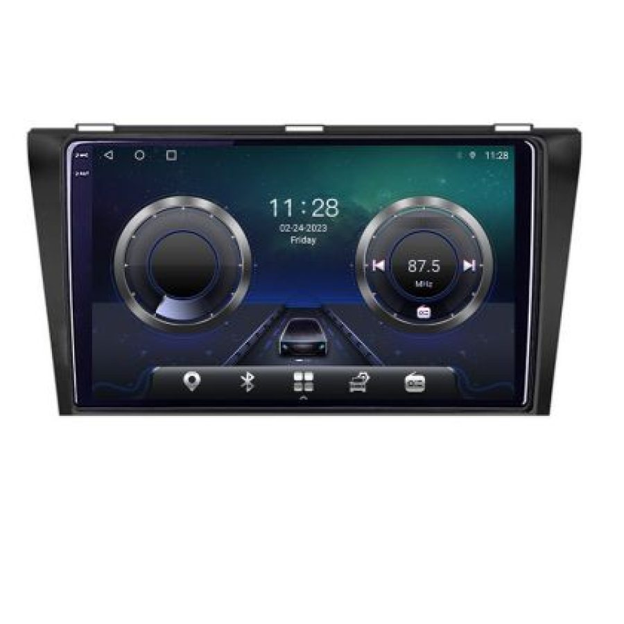 Navigatie Mazda 3 2004-2009 C-161 Android Octa Core Ecran 2K QLED GPS 4G 4+32GB 360 KIT-161+EDT-E409-2K - imagine 5