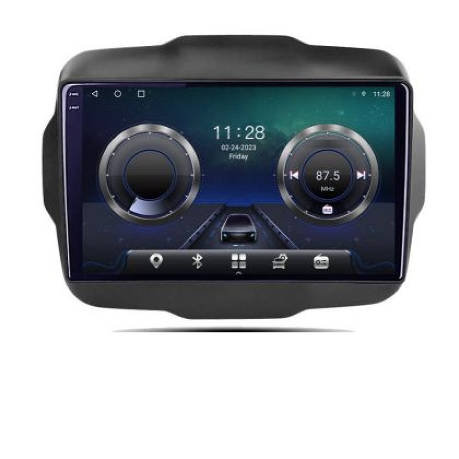 Navigatie Jeep Renegade C-500 Android Octa Core Ecran 2K QLED GPS 4G 4+32GB 360 KIT-500+EDT-E409-2K - imagine 5