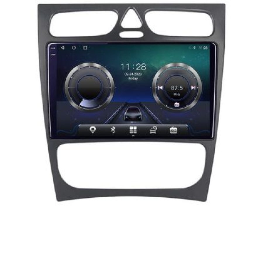 Navigatie Mercedes CLK C W203 C-clk Android Octa Core Ecran 2K QLED GPS 4G 4+32GB 360 kit-clk+EDT-E409-2K - imagine 5