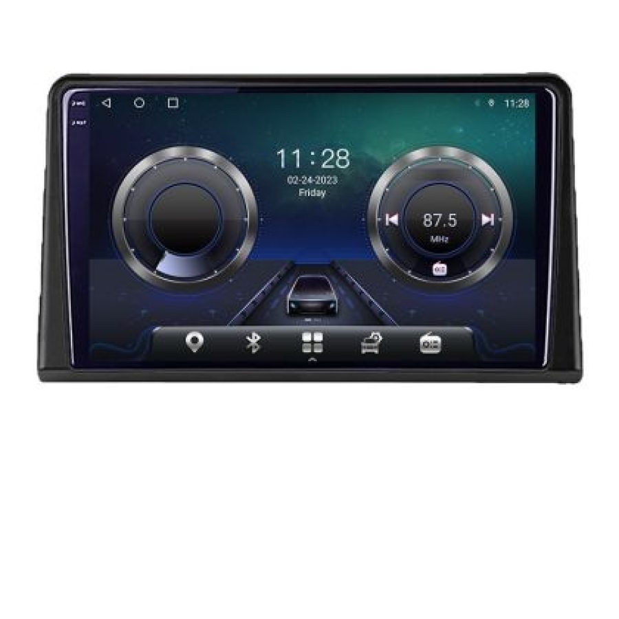 Navigatie Renault Express  Android Octa Core Ecran 2K QLED GPS 4G 4+32GB 360 kit-express+EDT-E409-2K - imagine 5