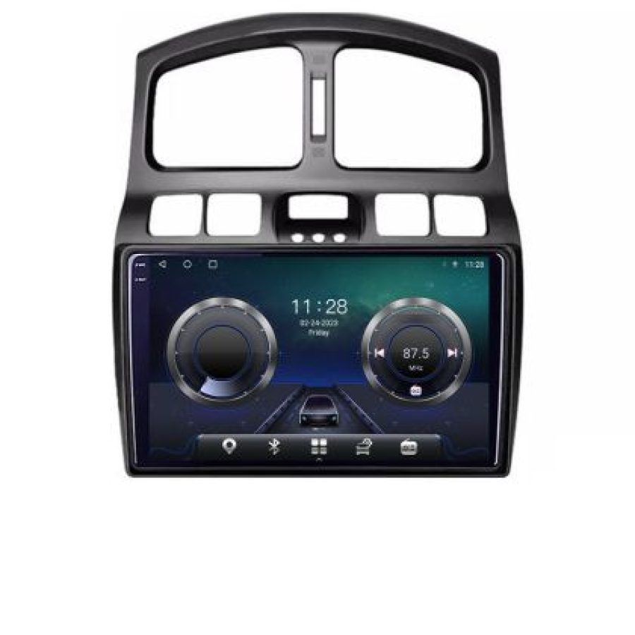 Navigatie HHyundai Santa Fe 2000-2006 Android Octa Core Ecran 2K QLED GPS 4G 4+32GB 360 KIT-santafe-old+EDT-E409-2K - imagine 5
