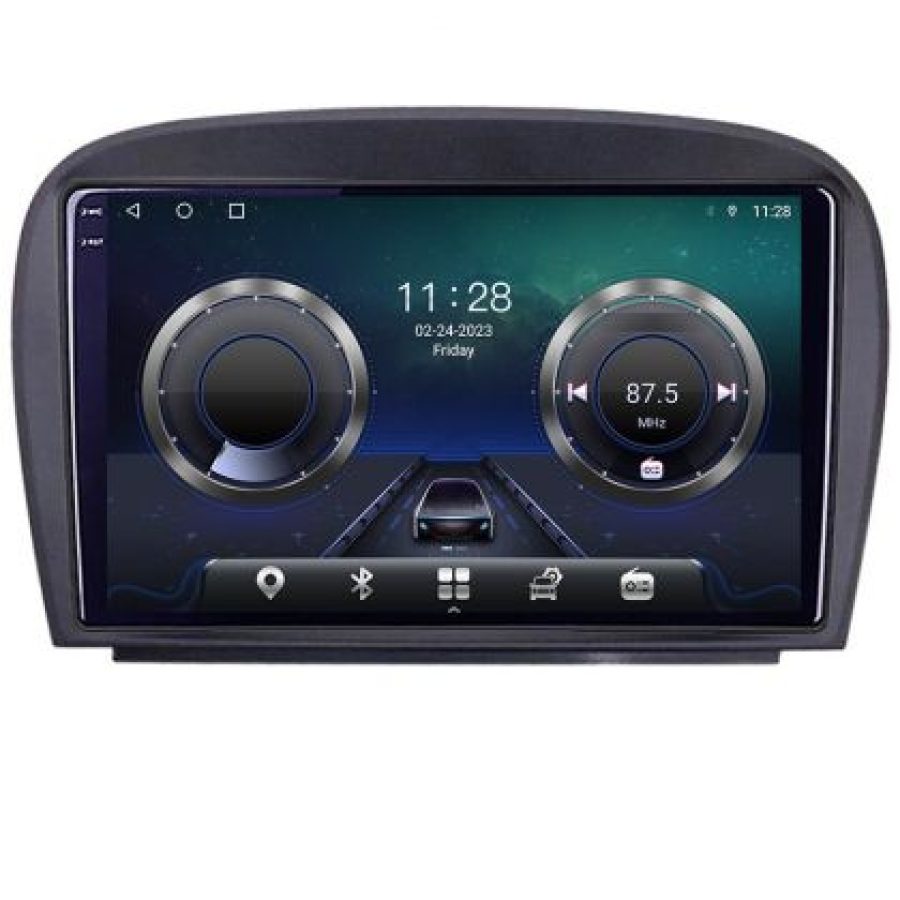 Navigatie Mercedes SL W230 2004-2011 C-W230 Android Octa Core Ecran 2K QLED GPS 4G 4+32GB 360 KIT-w230+EDT-E409-2K - imagine 5