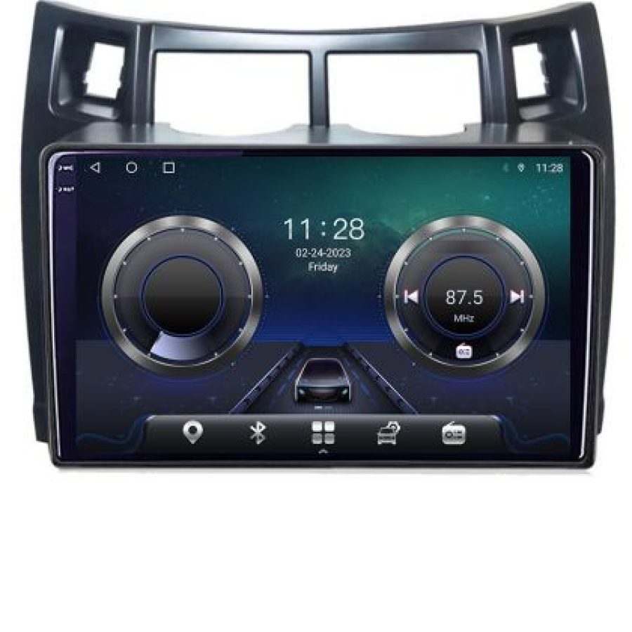 Navigatie Toyota Yaris 2008-2011 C-YARIS08 Android Octa Core Ecran 2K QLED GPS 4G 4+32GB 360 KIT-YARIS08+EDT-E409-2K - imagine 5
