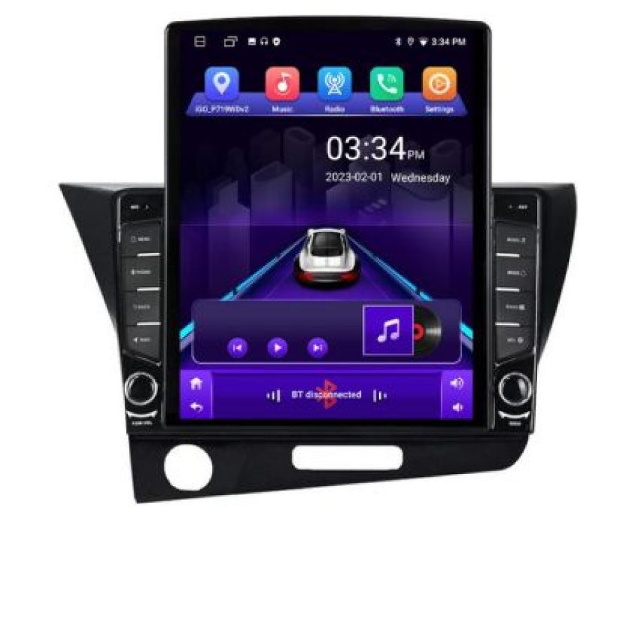 Navigatie Honda CR-Z 2006-2013 Android radio gps internet quad core 2+32 ecran vertical 9.7" Kit-crz+EDT-E708 - imagine 6