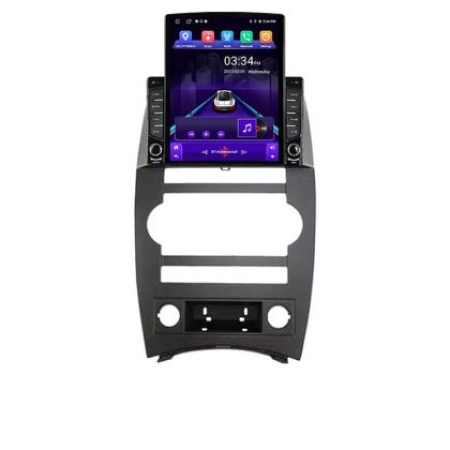 Navigatie Jeep Commander Android radio gps internet quad core 2+32 ecran vertical 9.7" Kit-commander+EDT-E708 - imagine 6