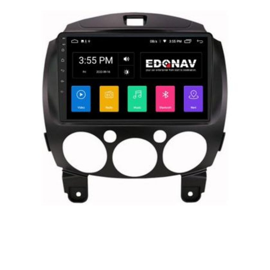 Navigatie Mazda 2 2007-2013 Android radio gps internet 2+32 Kit-mazda2+EDT-E209V2 - imagine 5