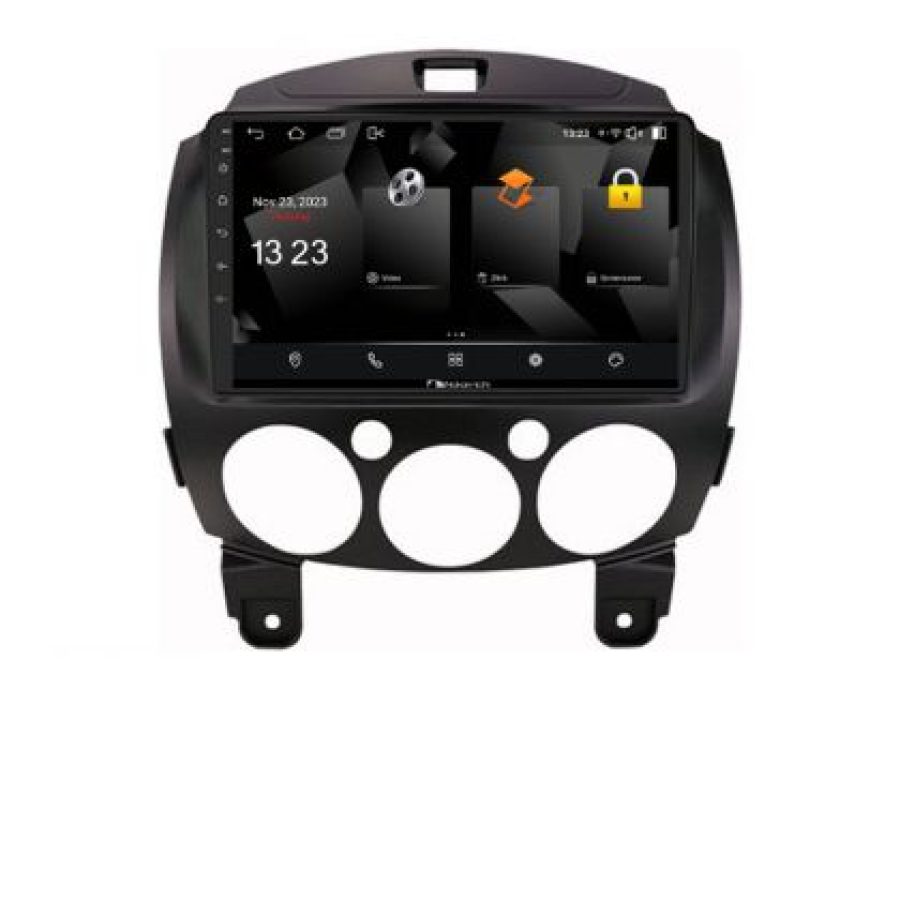 Navigatie Mazda 2 2007-2013 Android radio gps internet quad core 4+64 carplay android auto - imagine 4