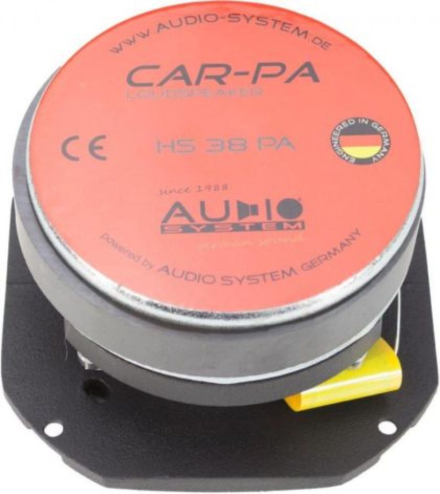 Difuzoare tweeter Audio System HS38 PA 100 watts 100 mm 4" 4 ohm HIGH EFFICIENCY - imagine 7