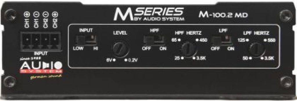 Amplificator Audio-Systems M-100.2 MD, 2 x 150 watts, in 2 sau 4 ohm, dimensiune micro clasa D - imagine 7