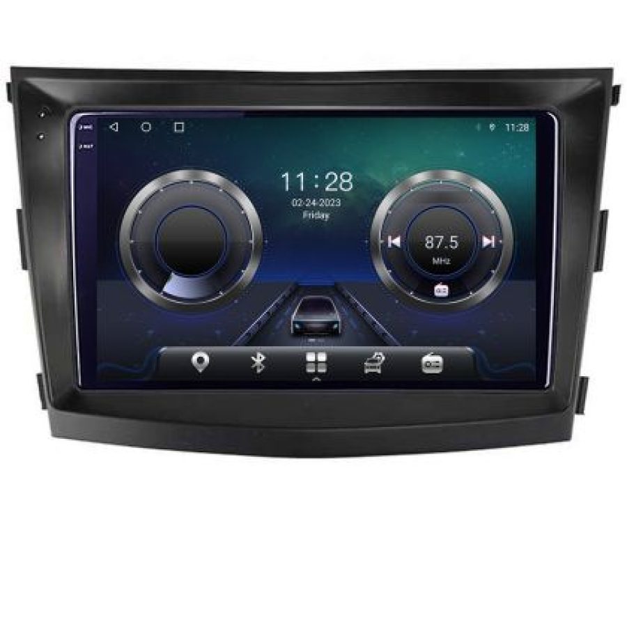 Navigatie SsangYong Tivoli 2015-2019 Android ecran Qled 2K Octa core 4+32 kit-tivoli2015+EDT-E409-2K - imagine 5