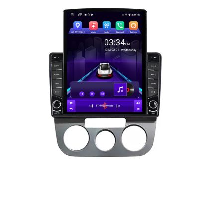 Navigatie VW Golf 5 2004-2010 clima manuala Android radio gps internet quad core 2+32 ecran vertical 9.7" KIT-golf5-manual+EDT-E708 - imagine 6