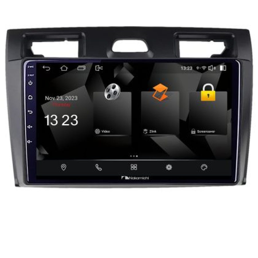 Navigatie Ford Fiesta MK5 2002-2008 Android Ecran 720P Quad Core 2+32 carplay android auto - imagine 4