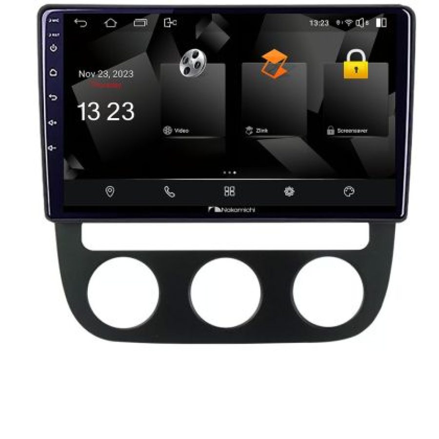 Navigatie VW Golf 5 2004-2010 clima automatica Android Ecran 720P Quad Core 2+32 carplay android auto - imagine 4