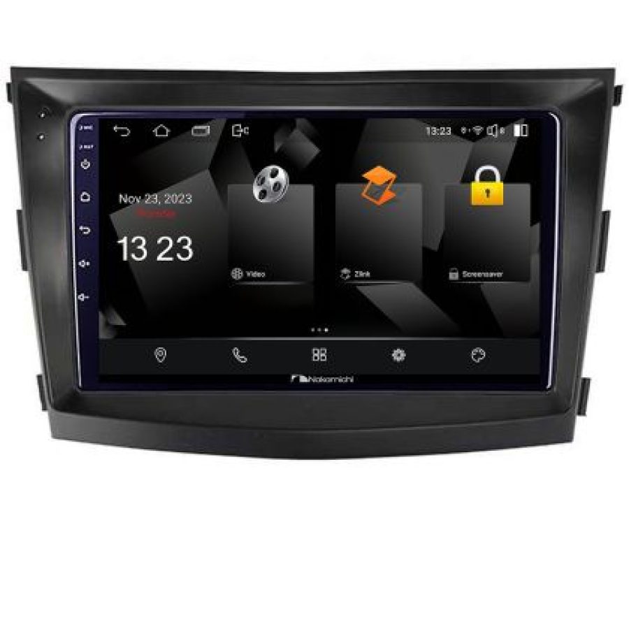 Navigatie SsangYong Tivoli 2015-2019 Android Octa Core 720p 4+64 DSP 360 camera carplay android auto - imagine 4