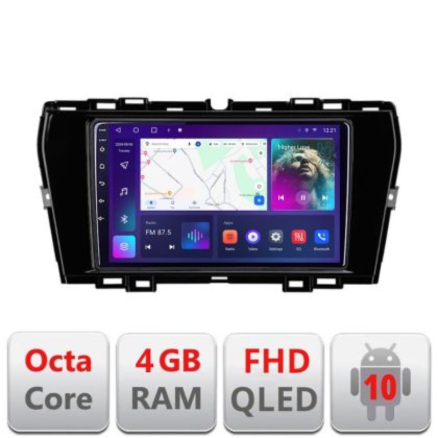 Navigatie Ssang Young Tivoli 2020- B-tivoli Android Ecran QLED octa core 4+64 carplay android auto KIT-tivoli+EDT-E309V3 - imagine 3