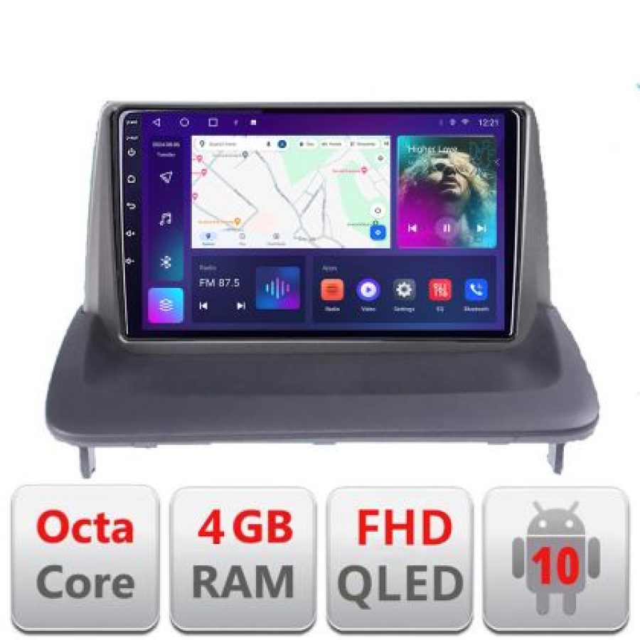 Navigatie Volvo C40 C30 S40 C70 V50 B-C40 Android Ecran QLED octa core 4+64 carplay android auto KIT-C40+EDT-E309V3 - imagine 3