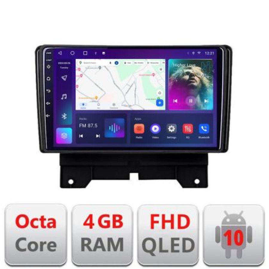 Navigatie Range Rover Sport 2005-2010 Android Ecran QLED octa core 4+64 carplay android auto kit-sport08+EDT-E309V3 - imagine 3