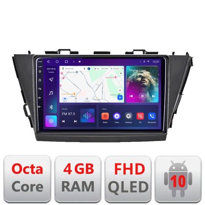 Navigatie Toyota Prius 5 Plus 2012-2020 Android Ecran QLED octa core 4+64 carplay android auto kit-prius5-plus+EDT-E309V3 - imagine 3