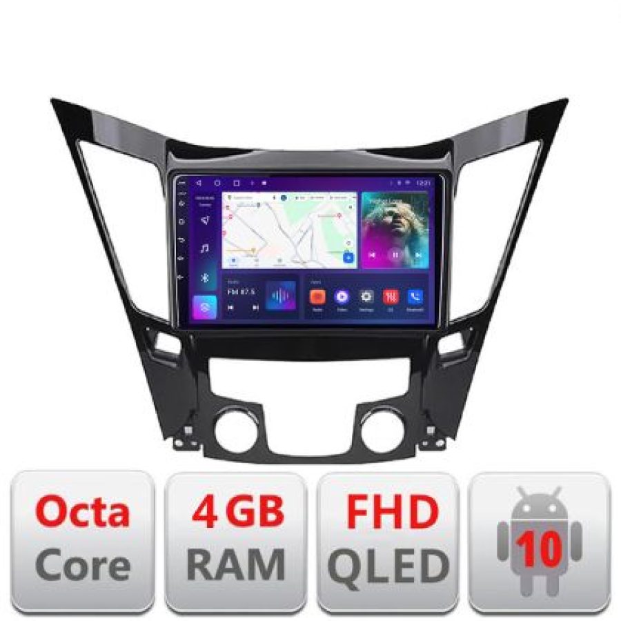 Navigatie HHyundai Sonata 2011-2015 B-259 Android Ecran QLED octa core 4+64 carplay android auto KIT-259+EDT-E309V3 - imagine 3