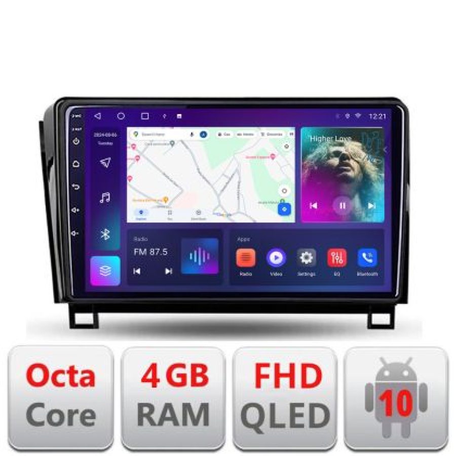 Navigatie Toyota Tundra 2007-2013 Android Ecran QLED octa core 4+64 carplay android auto kit-tundra07+EDT-E309V3 - imagine 3