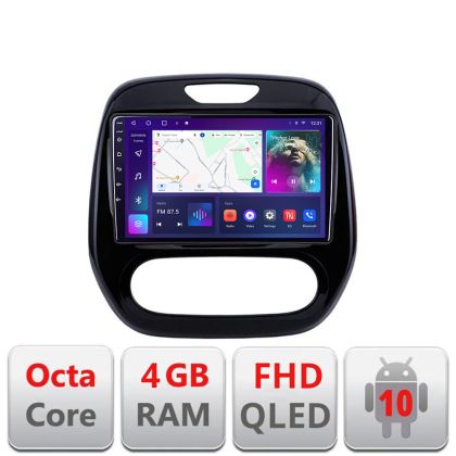 Navigatie Renault Captur B-CAPTUR Android Ecran QLED octa core 4+64 carplay android auto KIT-CAPTUR+EDT-E309V3 - imagine 3