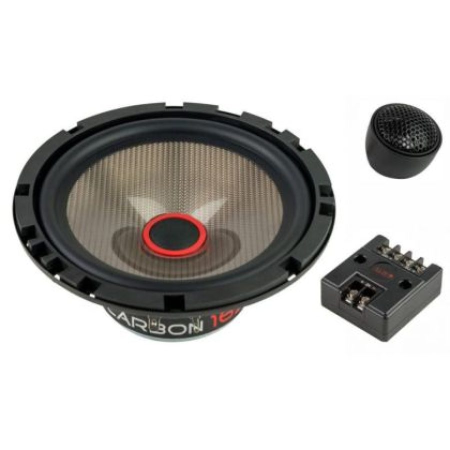 Difuzoare componente Audio System CARBON 165 80 watts 165 mm 6.5" 3 ohm - imagine 2