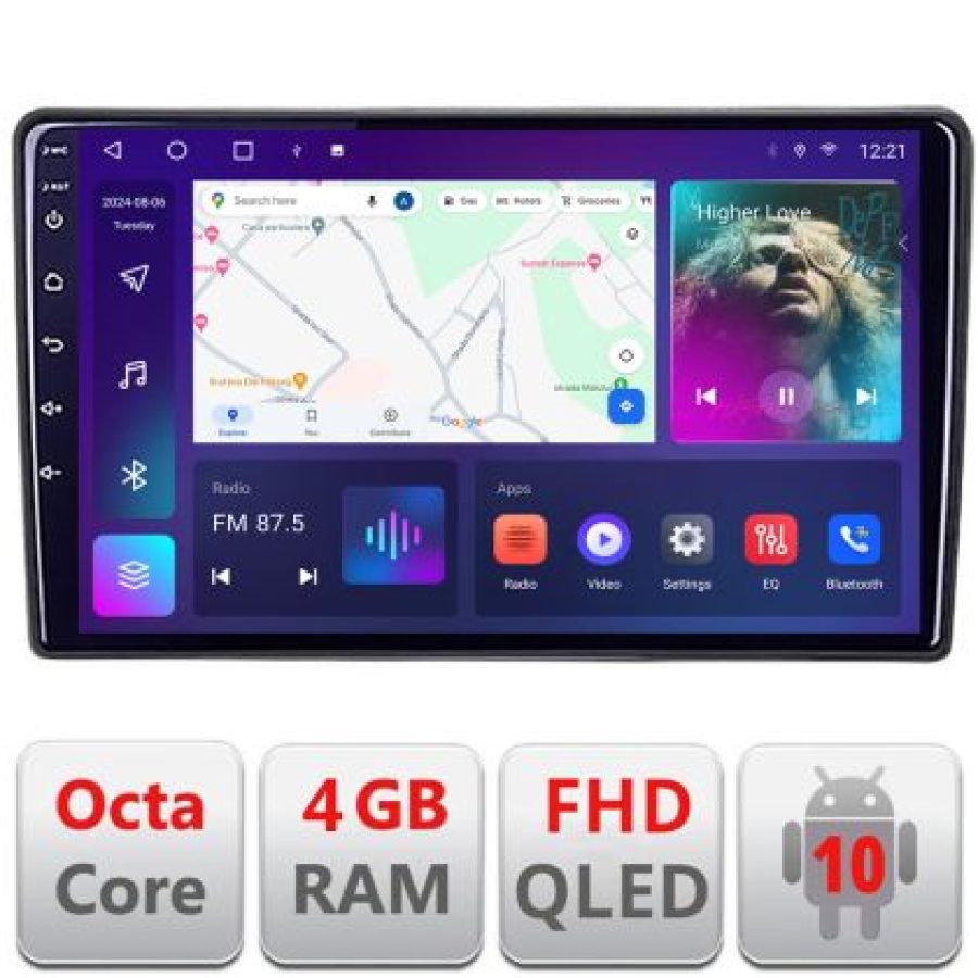 Navigatie Kia Ceed 2010-2012 Android radio gps internet quad core 4+64 carplay android auto KIT-Ceed10+EDT-E309v3 - imagine 3