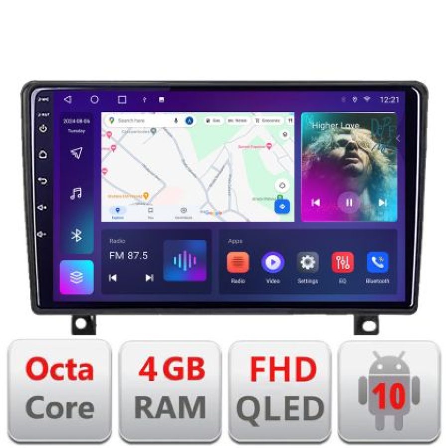Navigatie Opel Astra H 2006-2015 Android Ecran QLED octa core 4+64 carplay android auto kit-astra-h+EDT-E309V3 - imagine 3