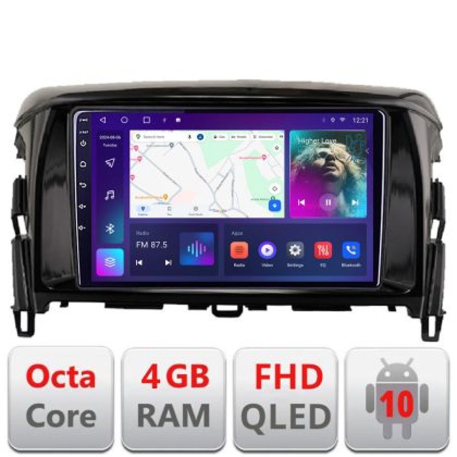 Navigatie Mitsubishi Eclipse Cross 2017- Android radio gps internet quad core 4+64 carplay android auto Kit-cross-eu+EDT-E309v3 - imagine 3