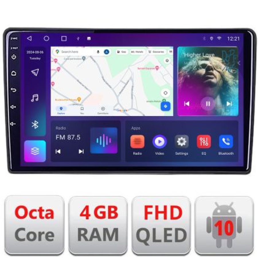 Navigatie Kia Ceed 2007-2009 Android radio gps internet quad core 4+64 carplay android auto KIT-Ceed07+EDT-E309v3 - imagine 3
