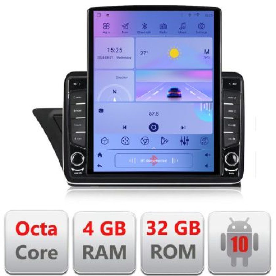 Navigatie Audi A4 A5 B8 cu MMI3G Android radio gps internet Octa Core 4+64 LTE KIT-a4-3G+EDT-E710 - imagine 4