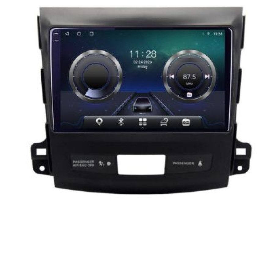 Navigatie Mitsubishi Outlander 2010 C-056 Android Octa Core Ecran 2K QLED GPS 4G 4+32GB 360 KIT-056+EDT-E409-2K v1 - imagine 5