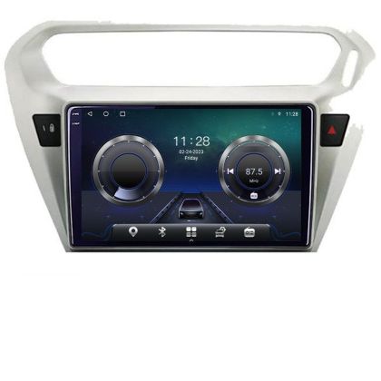 Navigatie Peugeot 301 Citroen C-Elisee C-301 Android Octa Core Ecran 2K QLED GPS 4G 4+32GB 360 KIT-301+EDT-E409-2K v1 - imagine 7