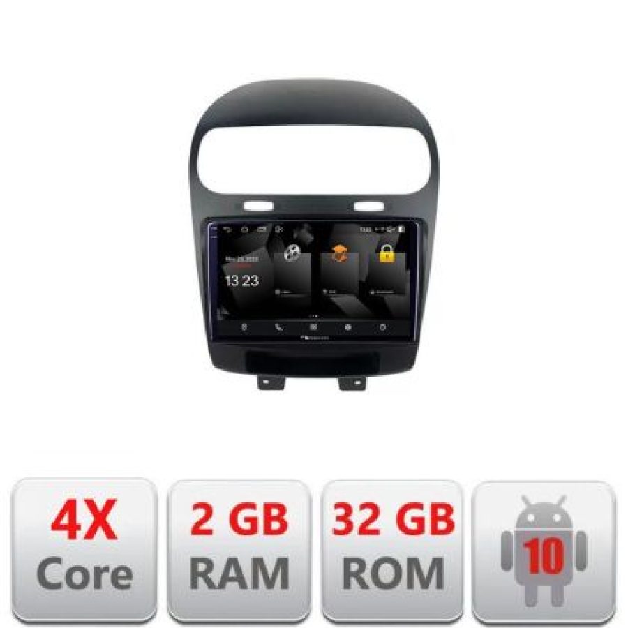 Navigatie Fiat Freemont Dodge Journey 2012-2019 Android Ecran 720P Quad Core 2+32 carplay android auto v1 - imagine 3