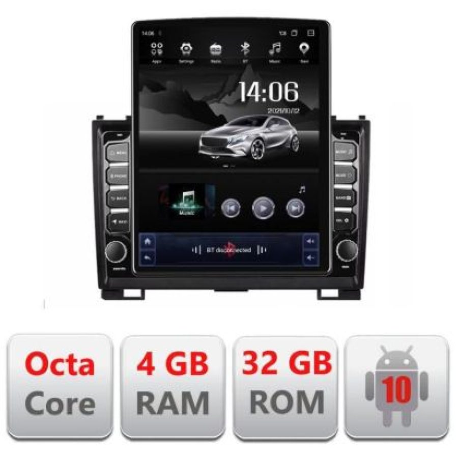 Navigatie Hummer H2 intre anii 2008-2009 Android radio gps internet Lenovo Octa Core 4+64 LTE Kit-H2+EDT-E710 v2 - imagine 6