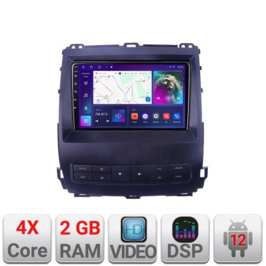 Navigatie Toyota Prado J120 2002-2009 A- j120 2+32 GB Android Waze USBNavigatie Internet Youtube Radio v1 - imagine 4