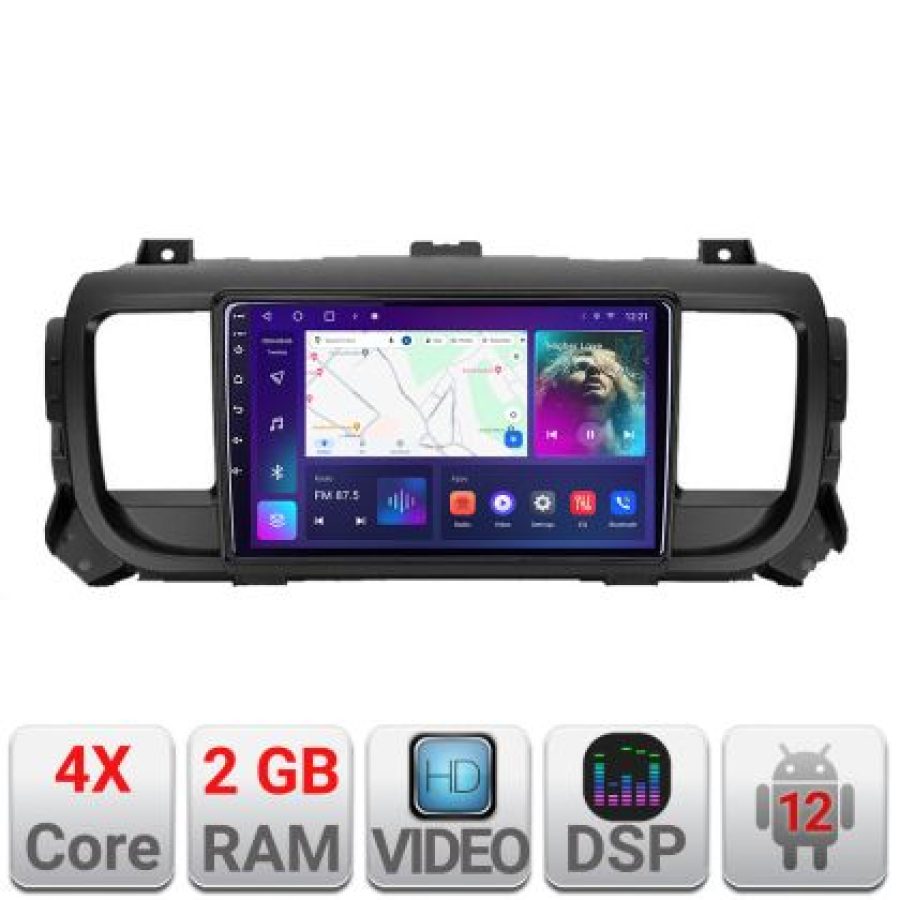 Navigatie Citroen Jumpy Toyota Proace Peugeot Traveller A-jumpy16 2+32 GB Android Waze USBNavigatie Internet Youtube v1 - imagine 4