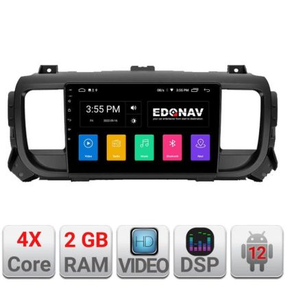 Navigatie Citroen Jumpy Toyota Proace Peugeot Traveller A-jumpy16 2+32 GB Android Waze USBNavigatie Internet Youtube v2 - imagine 5