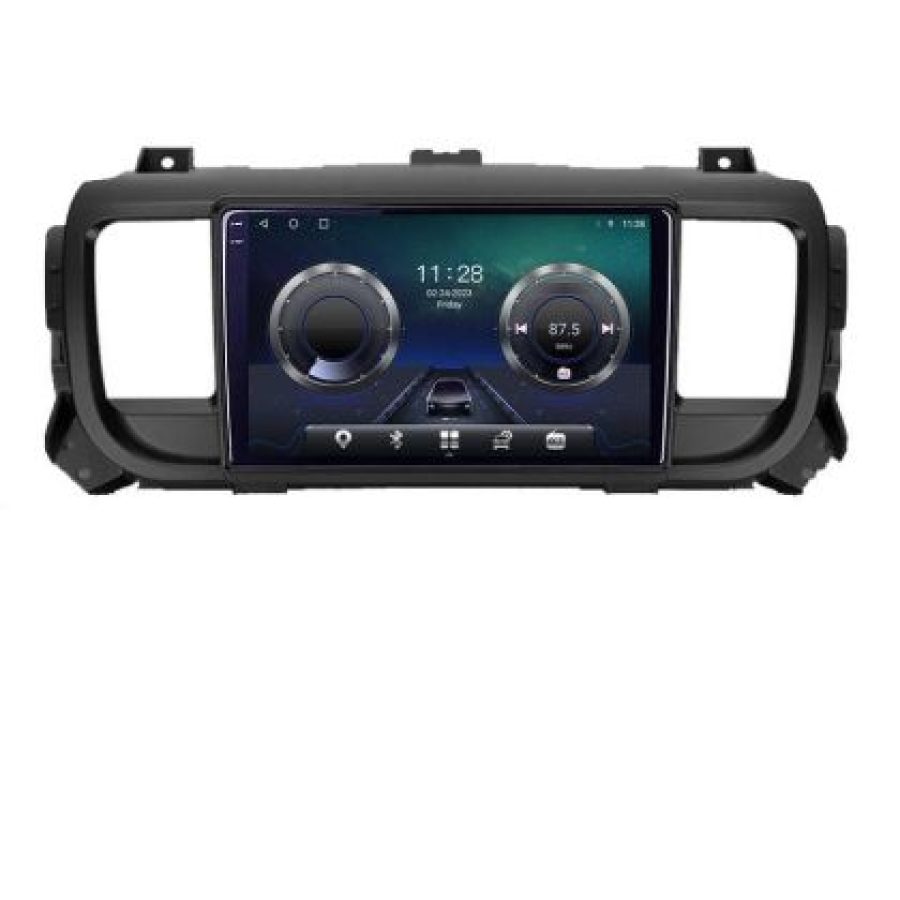 Navigatie Citroen Jumpy Toyota Proace Peugeot Traveller C-jumpy16 Android Octa Core Ecran 2K QLED GPS 4G 4+32GB 360 kit-jumpy16+EDT-E409-2K v1 - imagine 5