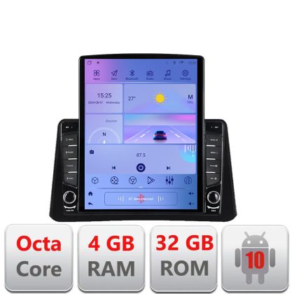 Navigatie Opel Mokka 2012-2016 G-MOKKA1 ecran tip TESLA 9.7" cu Android Radio Bluetooth Internet GPS WIFI 4+32GB DSP 4 v1 - imagine 5