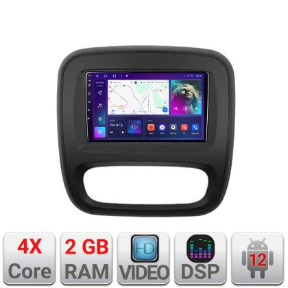 Navigatie Renault Trafic 2014-2017 A-rt09 2+32 GB Android Waze USBNavigatie Internet Youtube Radio v2 - imagine 4