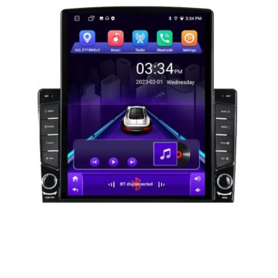 Navigatie Suzuki Splash Opel Agila 2008-2014 Android radio gps internet quad core 2+32 ecran vertical 9.7" kit-splash-+EDT-E708 v1 - imagine 6