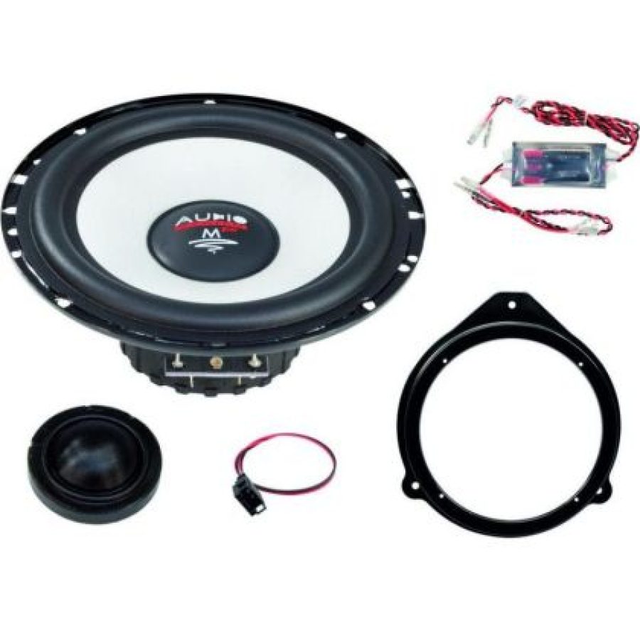 KIT Sistem component Dedicat Audi A3 88P Audi A4 8E Seat Exeo Saab 9.3 m-fit  6.5" 90W 165mm pe 2 Căi Audio System German Sound v1 - imagine 3