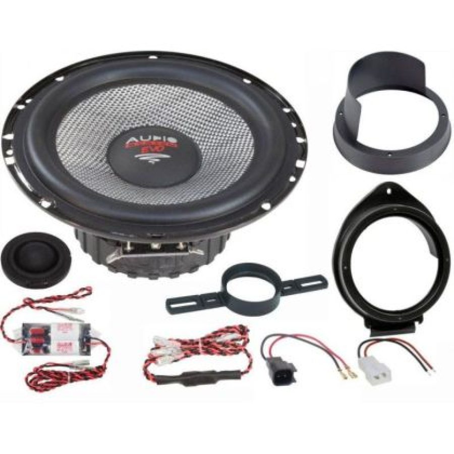 KIT Sistem component Dedicat Opel Astra K EVO2 x-fit  6.5" 165mm 110W pe 2 căi Crossover plug&apos;n&apos;play  Audio System German Sound v1 - imagine 3