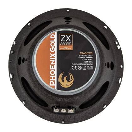 Difuzoare coaxiale Phoenix Gold ZX65CXS, 50 watts, 165mm 6.5" - imagine 9