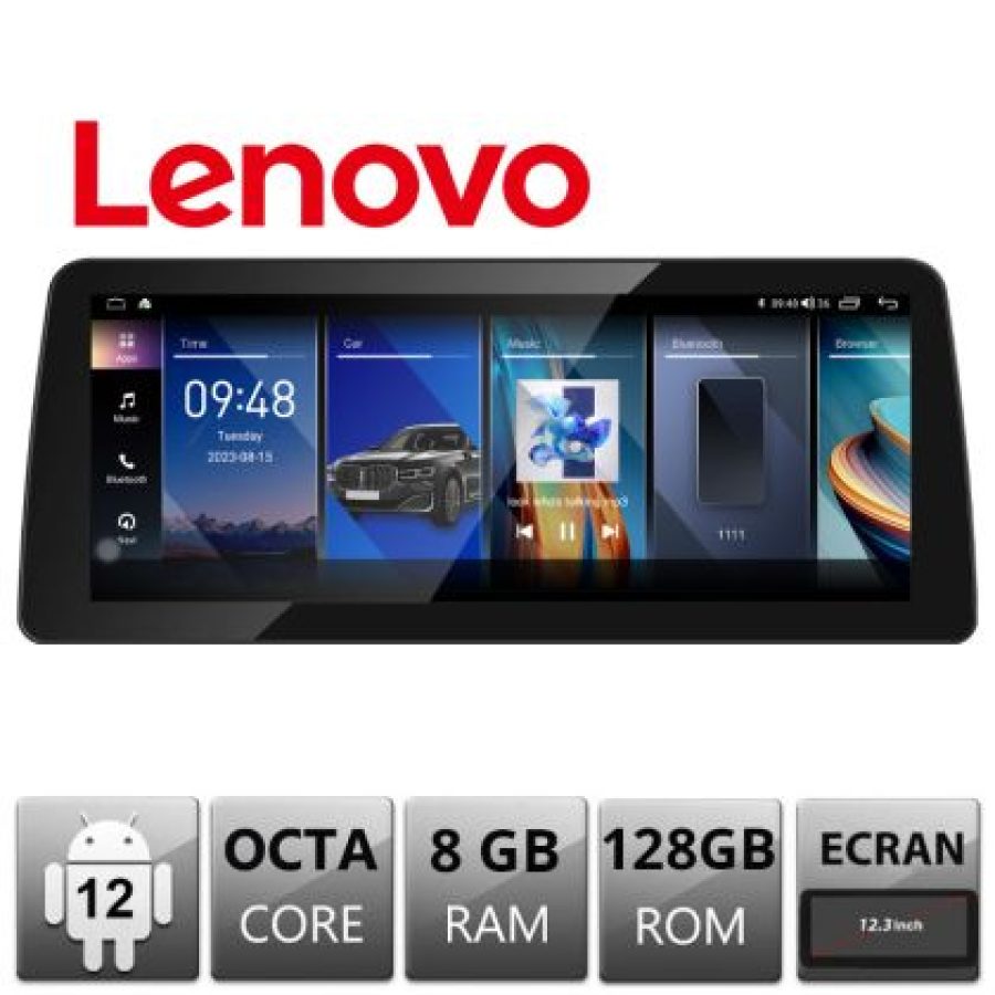 Navigatie BMW X3 F25 F26 NBT 2010-2017 8+128 Pro 4G Lenovo Brillante - imagine 3