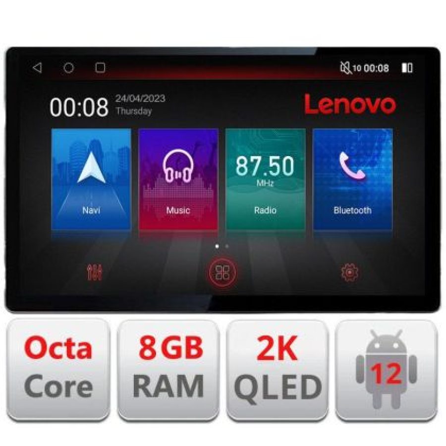 Navigatie Hummer H2 2008-2009 ecran 13" 2K 8+128 Android Waze USB Navigatie 4G 360 Toslink Youtube Radio KIT-H v1 - imagine 6