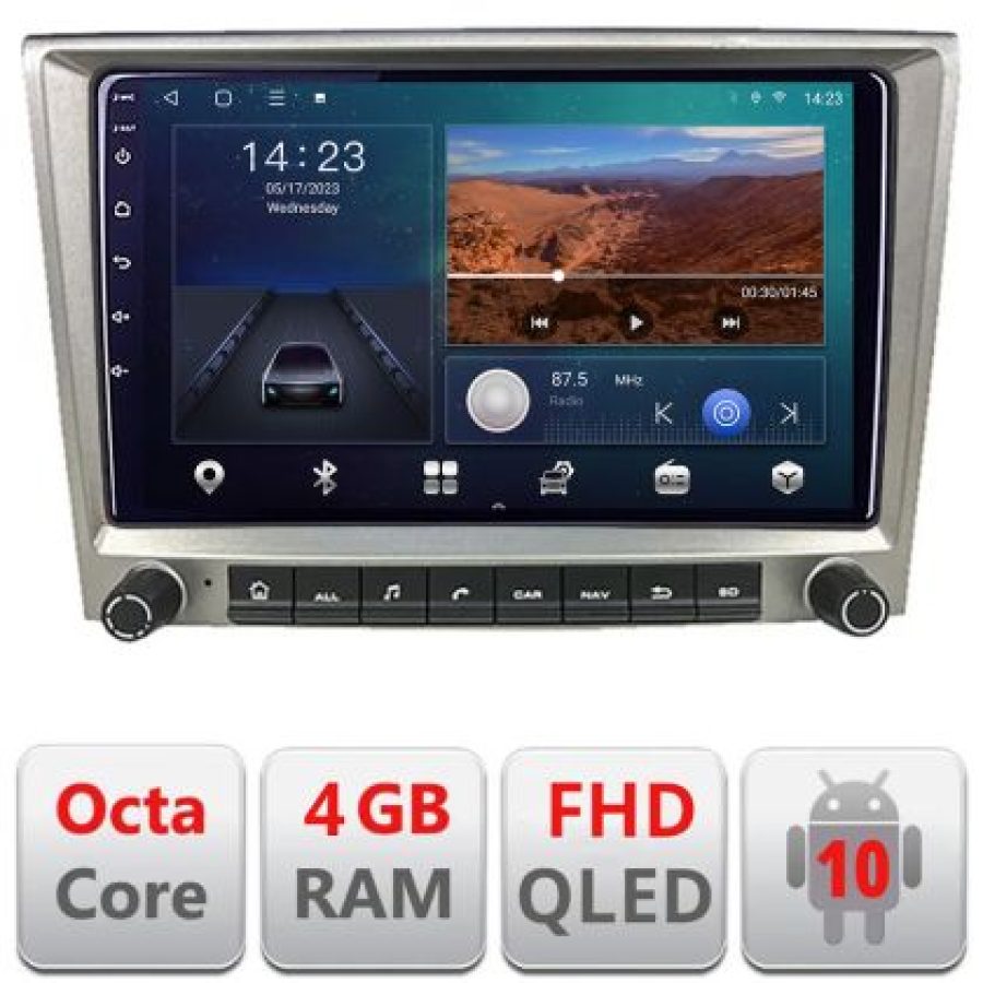 Navigatie Porsche 911 997 Boxter Cayman   Android radio gps internet quad core 4+32 carplay android auto - imagine 3