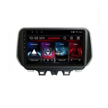 Navigatie Hyundai Tucson 2019 Quad Core Lenovo Kit-1135 4+64 GB Android Waze USB Navigatie Internet Youtube Radio - imagine 4