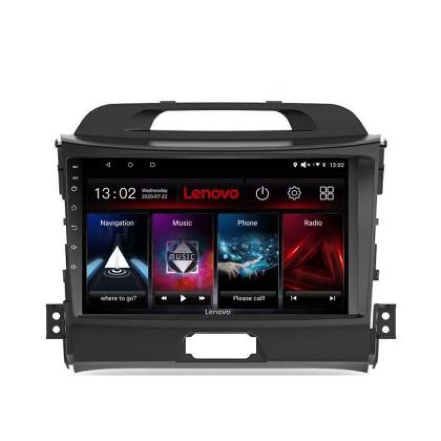 Navigatie Opel Insignia Lenovo Kit-338 4+64 GB Android Waze USB Navigatie Internet Youtube Radio - imagine 4
